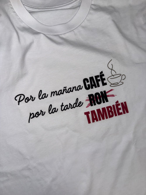 Por la mañana café